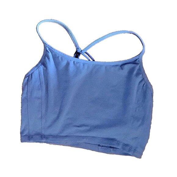 Athleta Beloved Bralette Baja Blue Womens Size Small Sports Bra Internal Bra - Picture 1 of 5